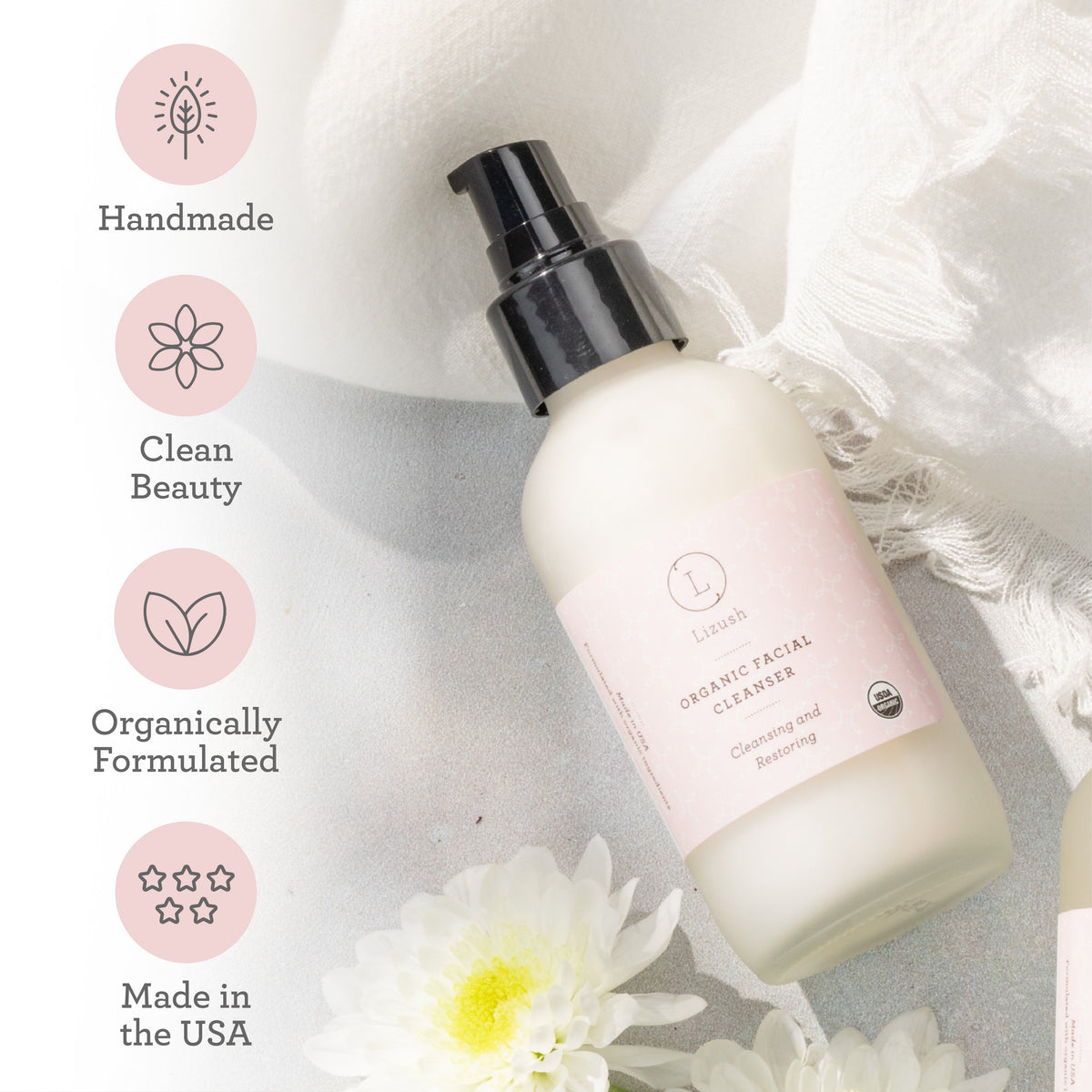 LIMPIADOR FACIAL ORGÁNICO Limpiador y Restaurador