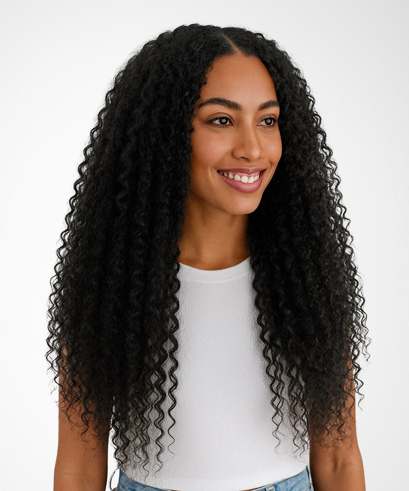 Tight Curly U-Part Wig