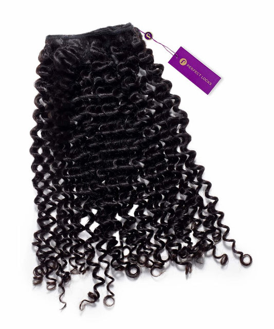 Tight Curly Steam Permed Machine Weft