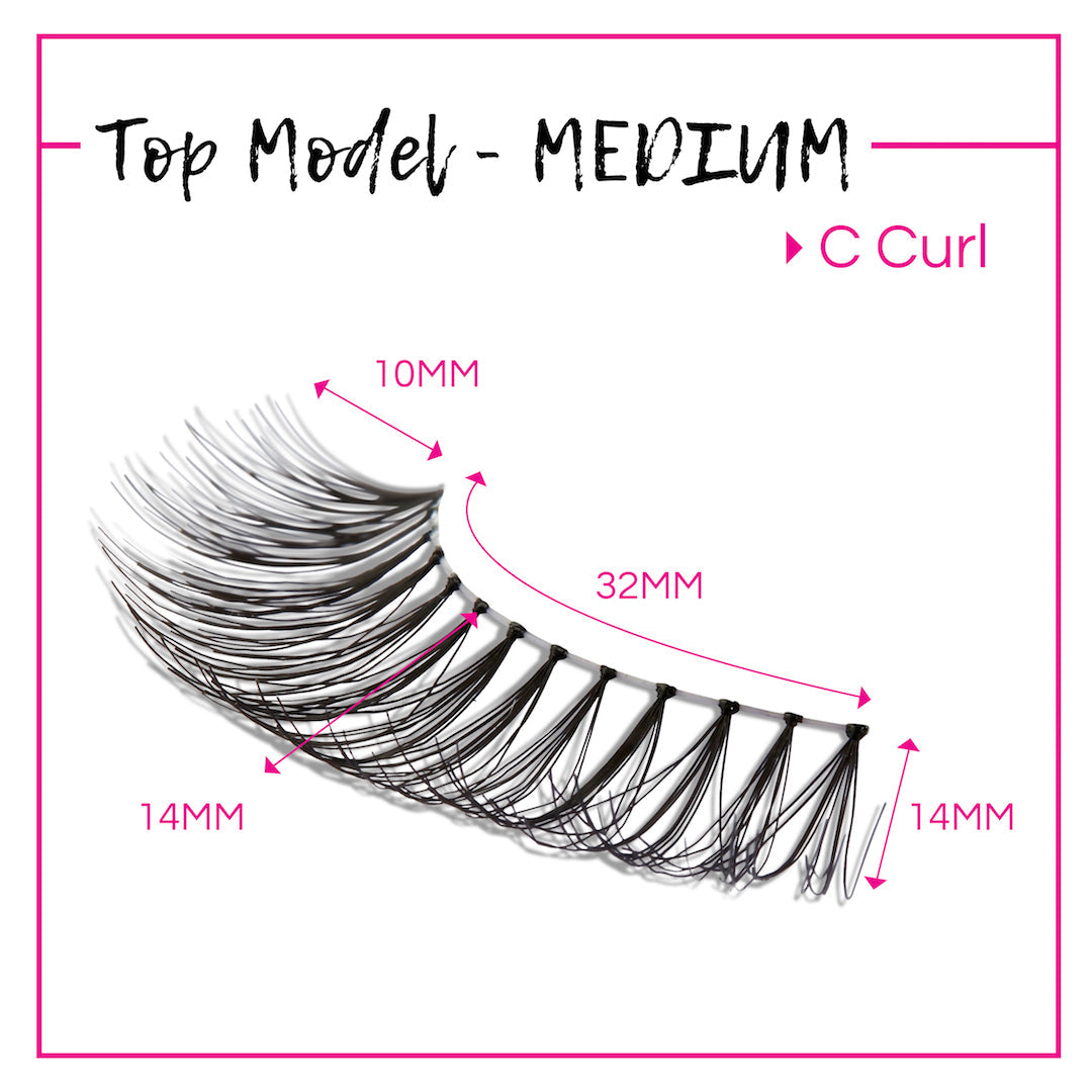GladGirl False Lashes Bundle - Top Model