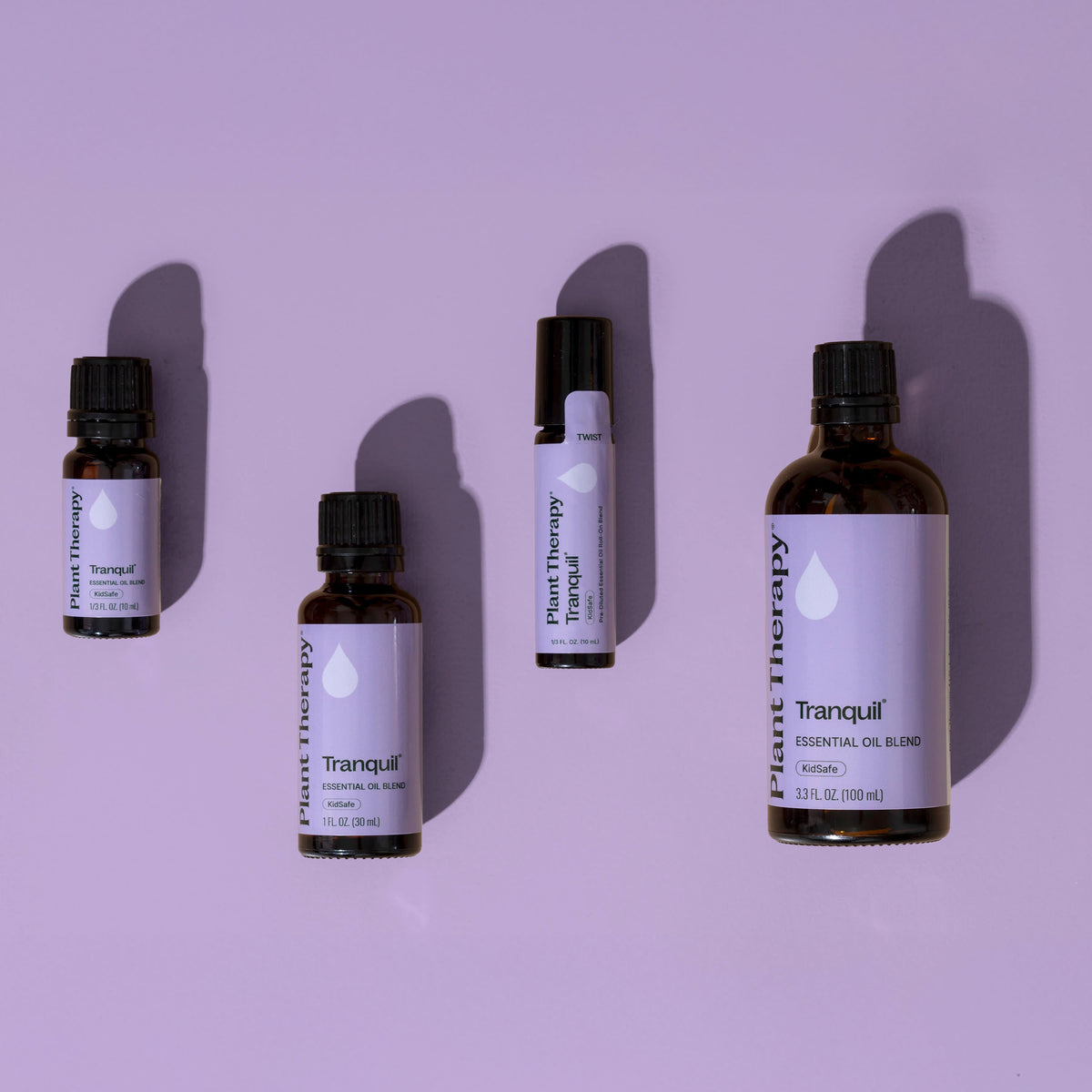 Mezcla de aceites esenciales tranquilos, roll-on prediluido