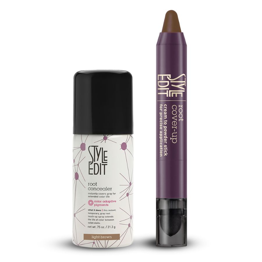Travel Size Concealer Spray and Cover Up Stick Duo