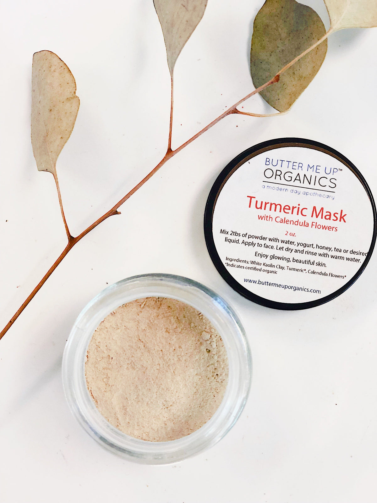 Mascarilla de cúrcuma