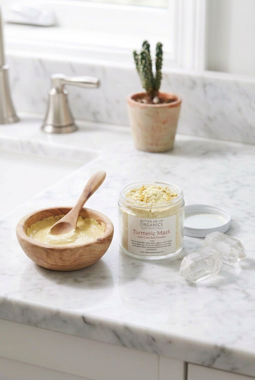 Mascarilla de cúrcuma