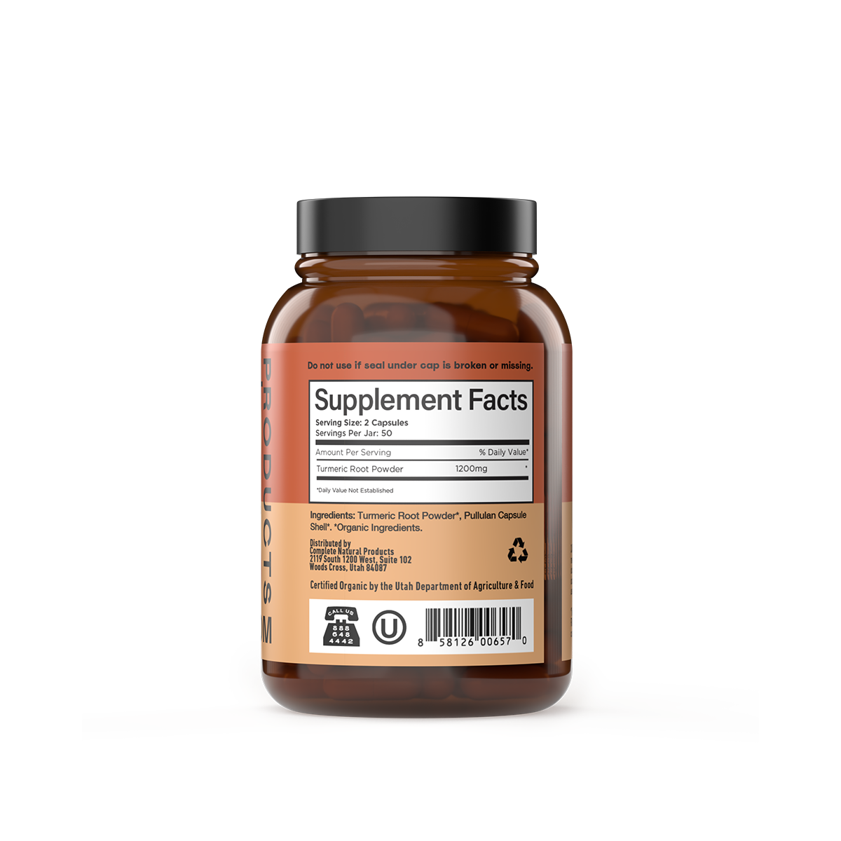 Gélules de curcuma bio