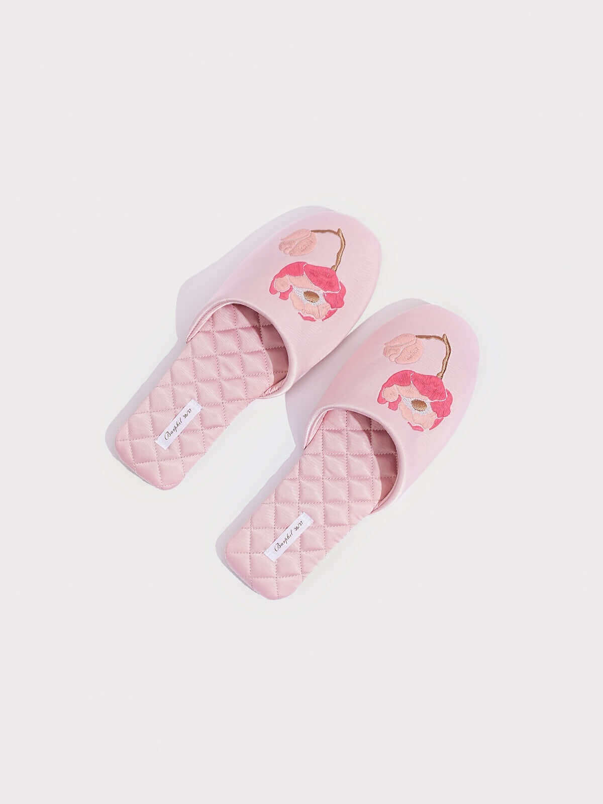 Soft Sole Floral Print Slippers