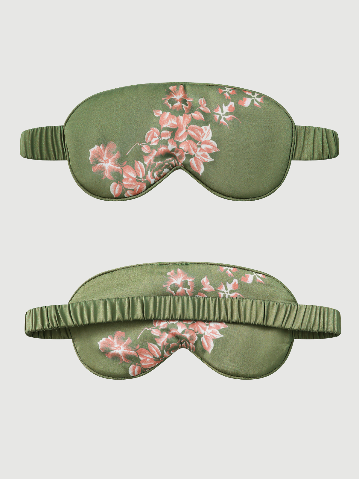 Bata kimono corta color oliva