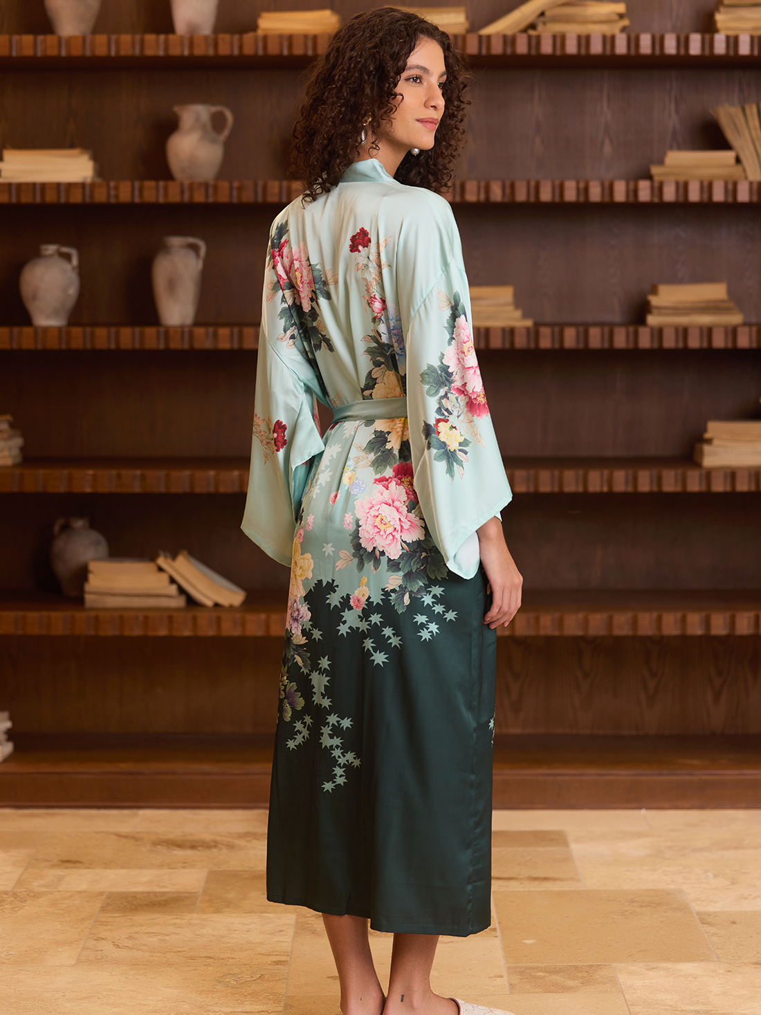 Robe Kimono Gradient Bloom