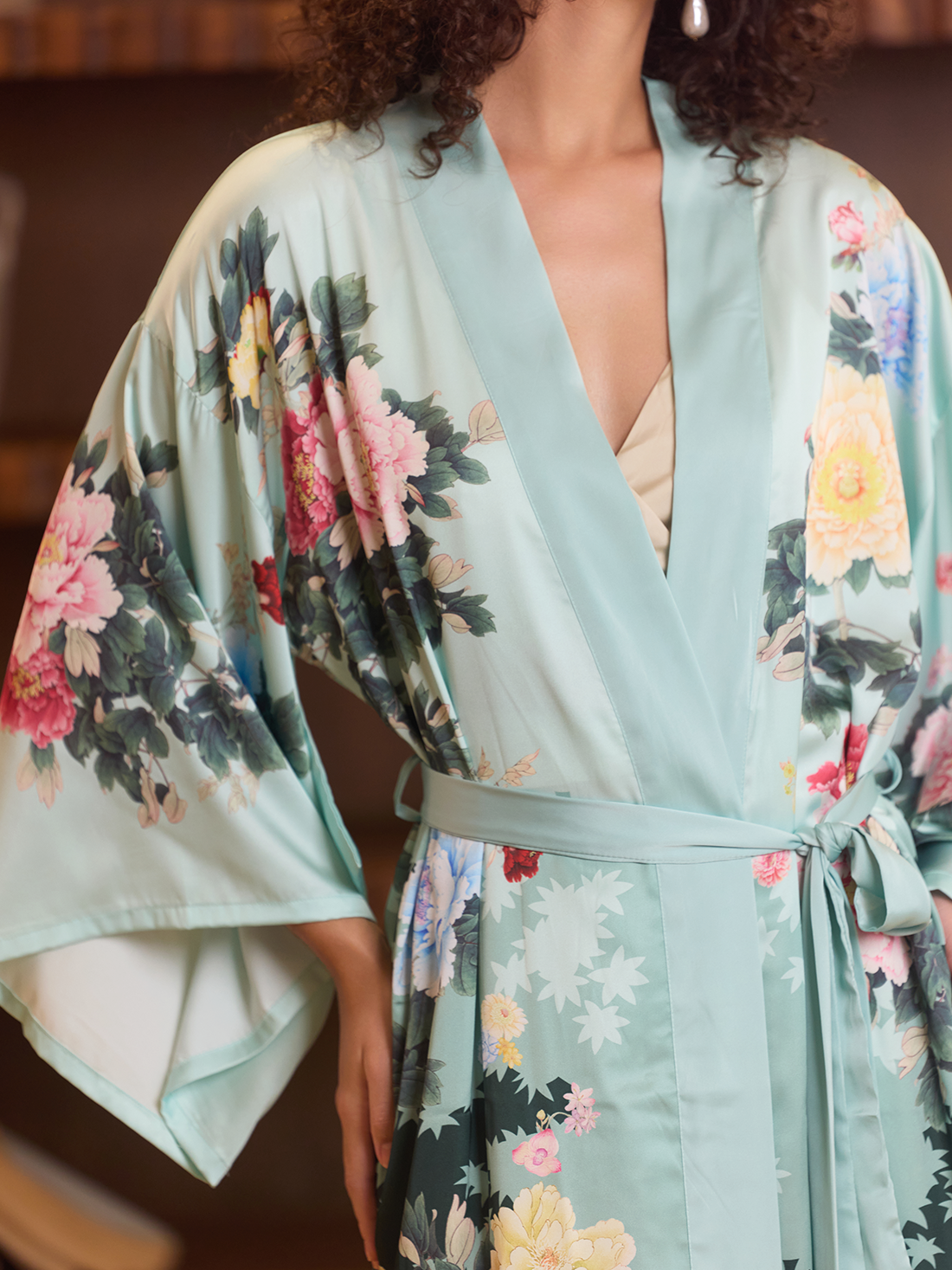 Robe Kimono Gradient Bloom