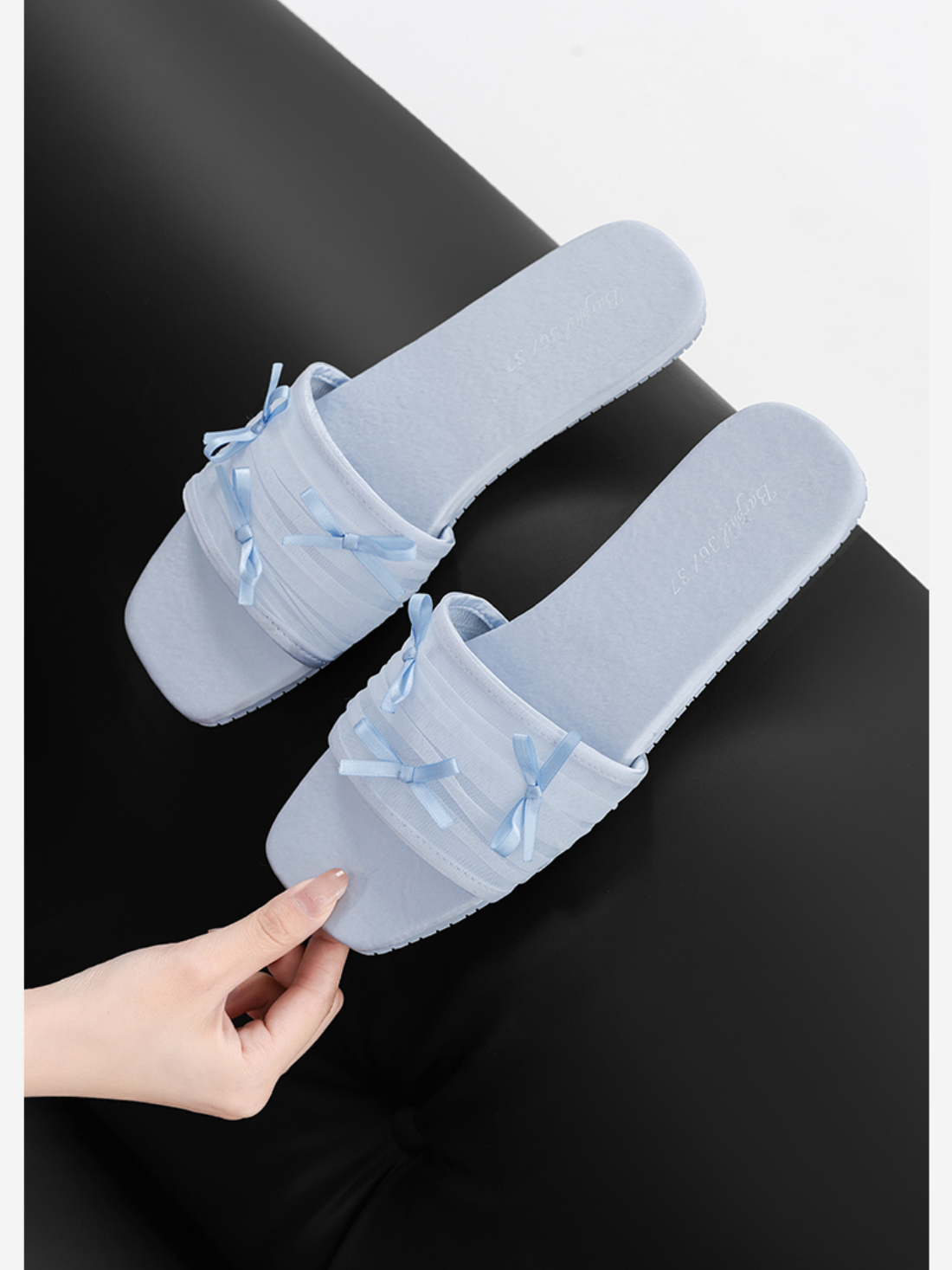 Chaussons Maison Nœud en Résille Fée