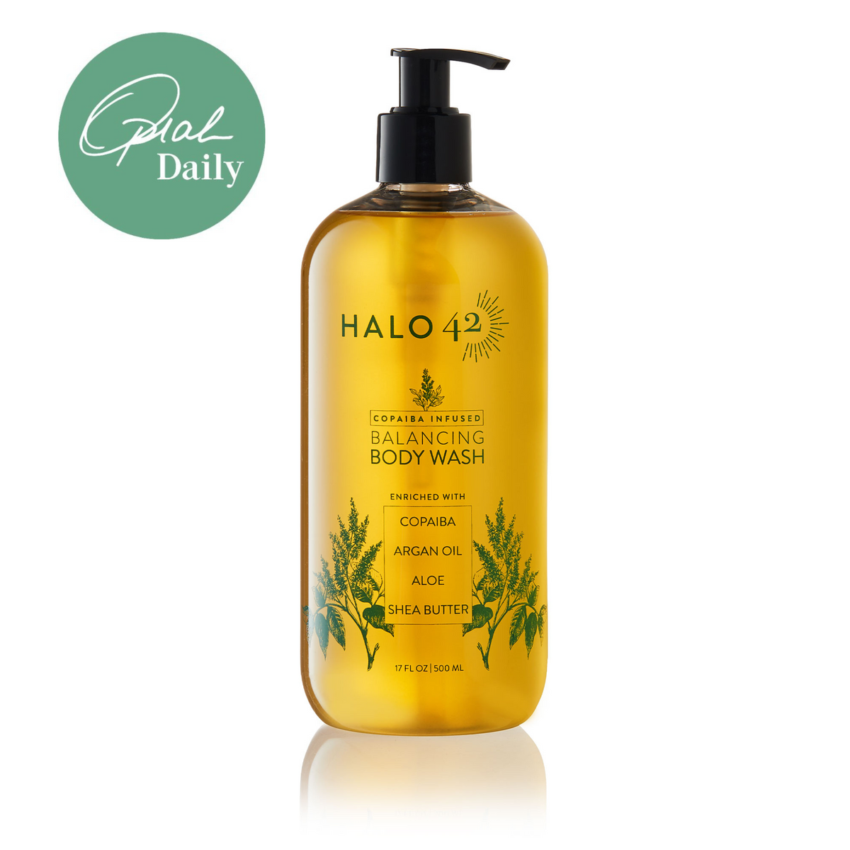 Gel de baño natural con infusión de copaiba