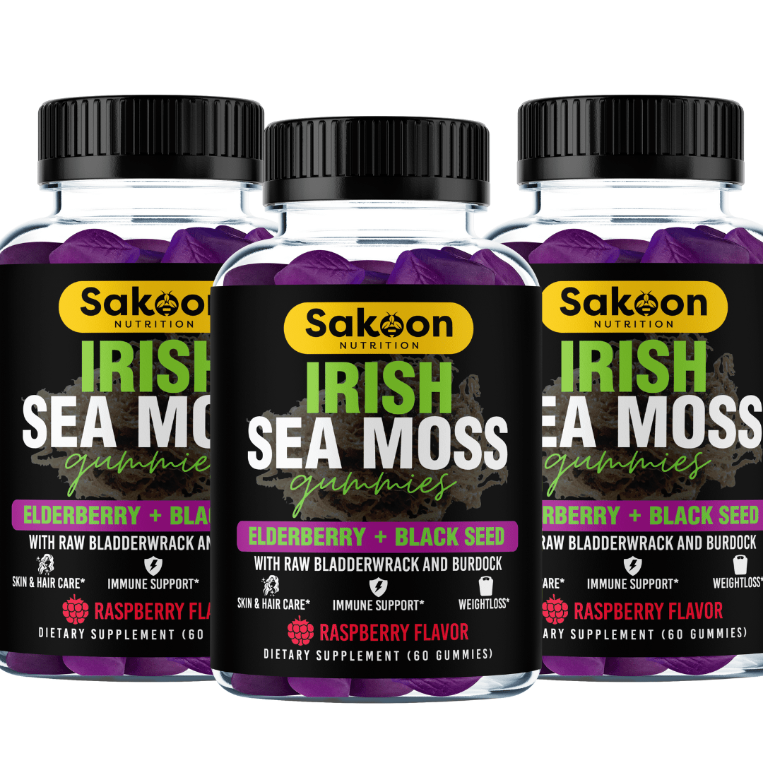 Irish Sea Moss Gummies + Elderberry