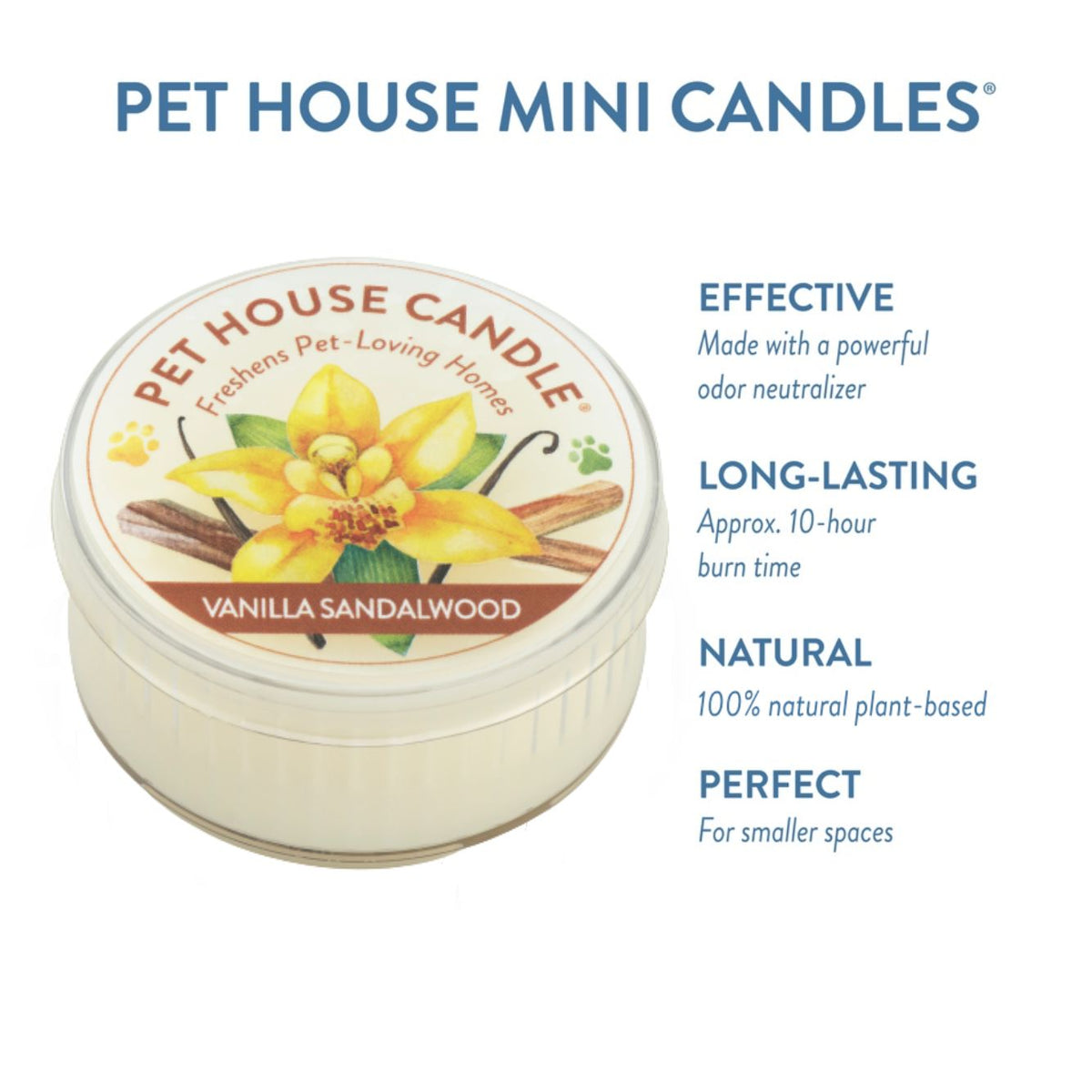 Vanilla Sandalwood Mini Candle