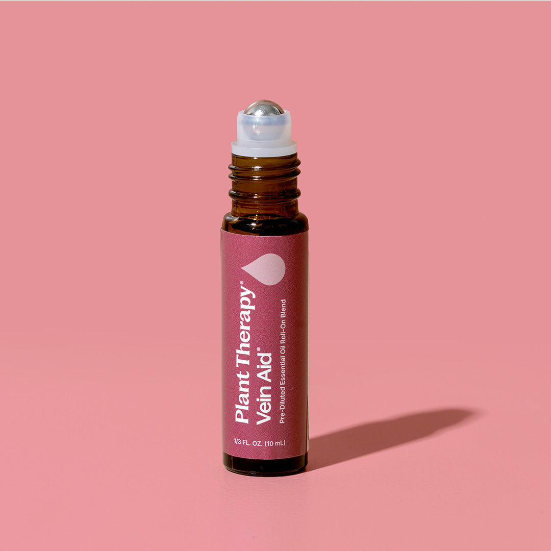Mezcla de aceites esenciales Vein Aid en roll-on prediluido