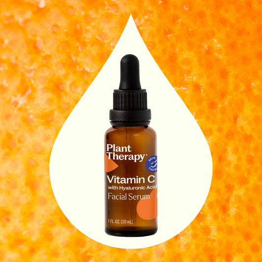 Suero facial de vitamina C con ácido hialurónico