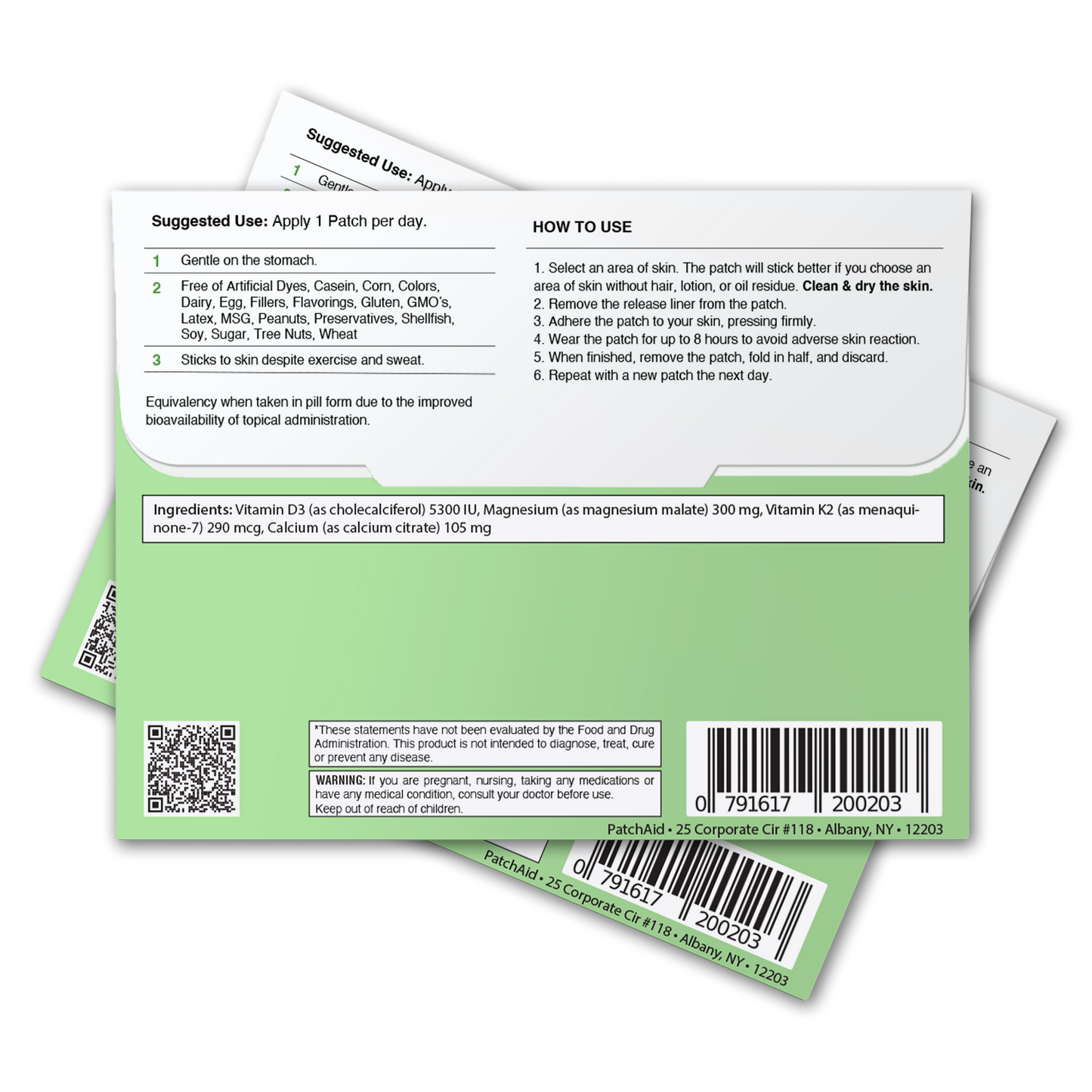 Gastric Sleeve Surgery Complete Vitamin Patch Pack