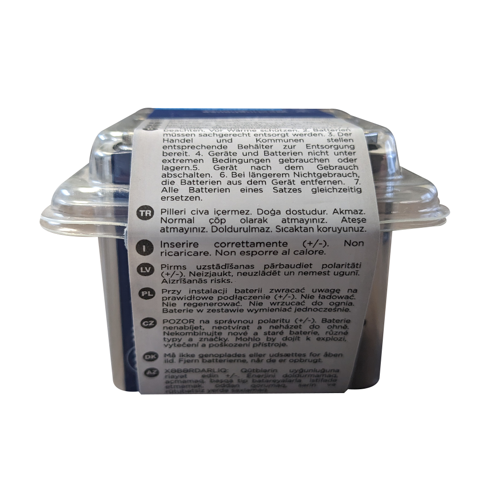 Westinghouse 9V Dynamo Alkaline Plastic Tub of 6