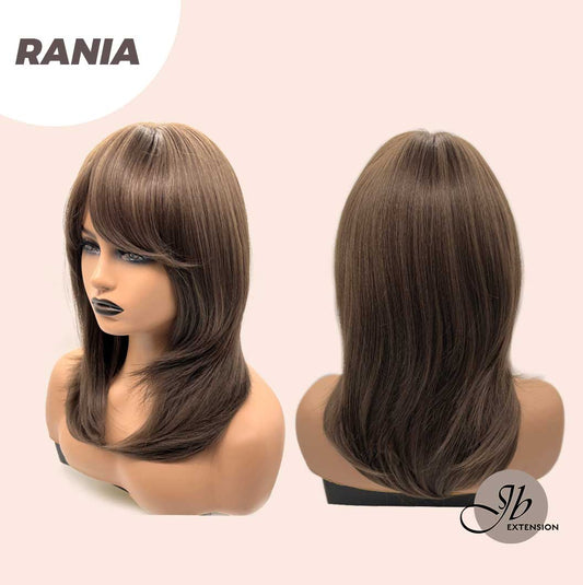 JBEXTENSION 18 Inches Brown Fashion Women Wig RANIA