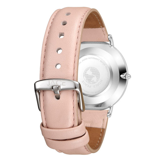 "ZURICH" WOMEN`S LEATHER BAND WATCH