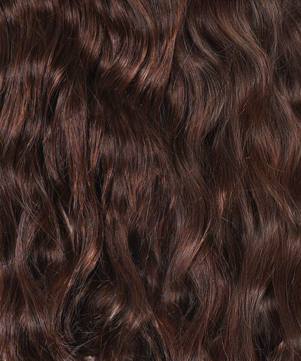 Extensiones de cola de caballo onduladas con clip