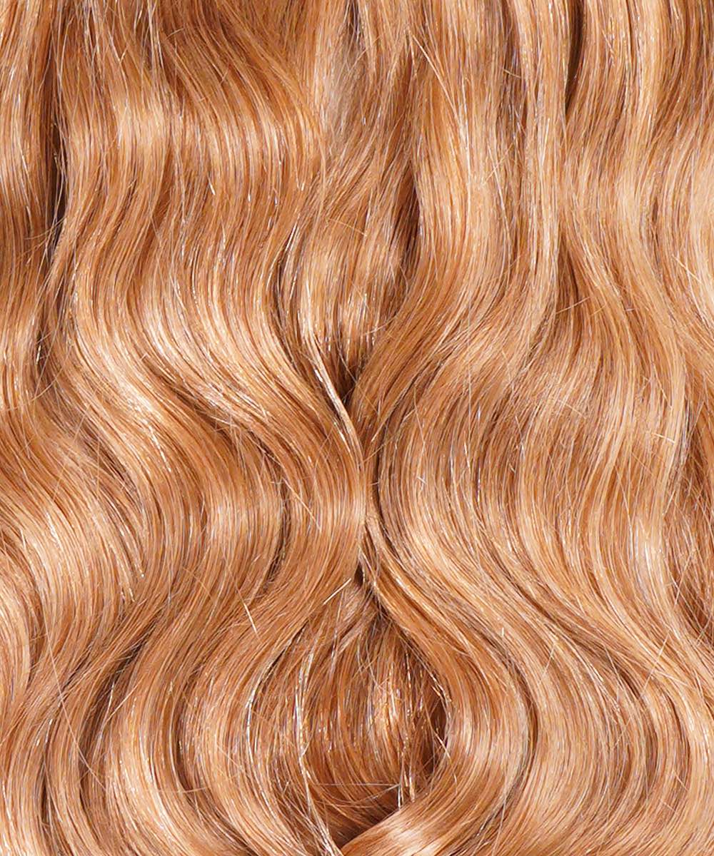 Extensiones de cola de caballo onduladas con clip