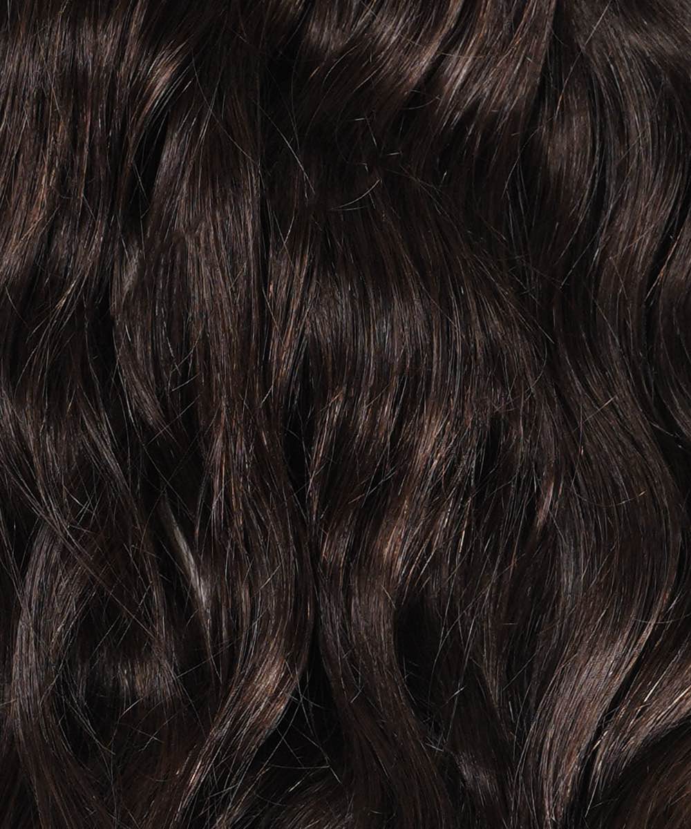 Extensiones de cola de caballo onduladas con clip