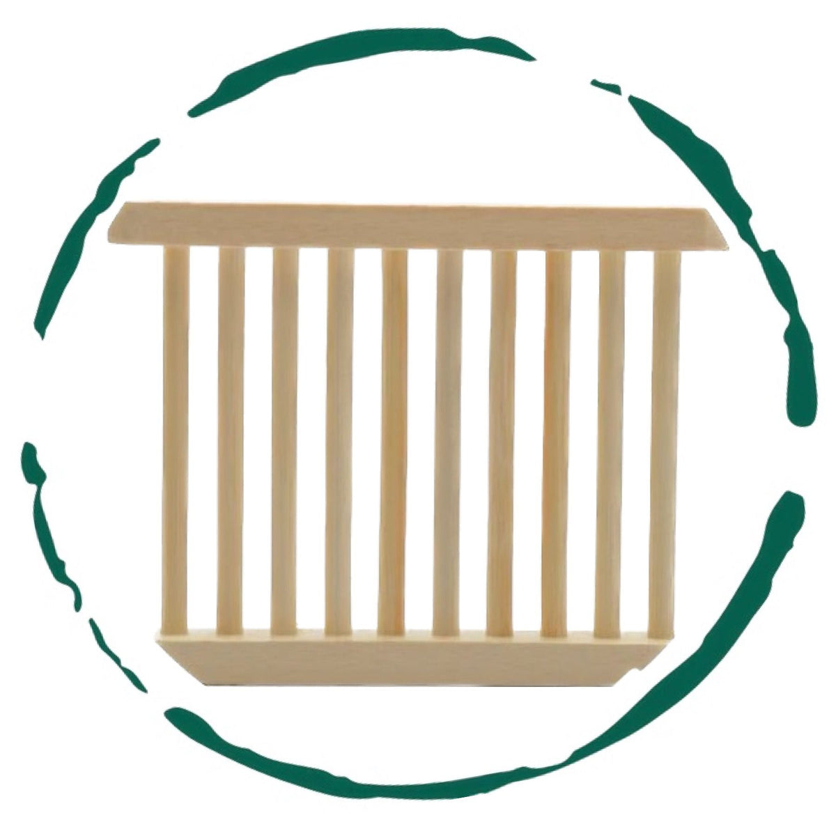 Jabonera de bambú ecológica.