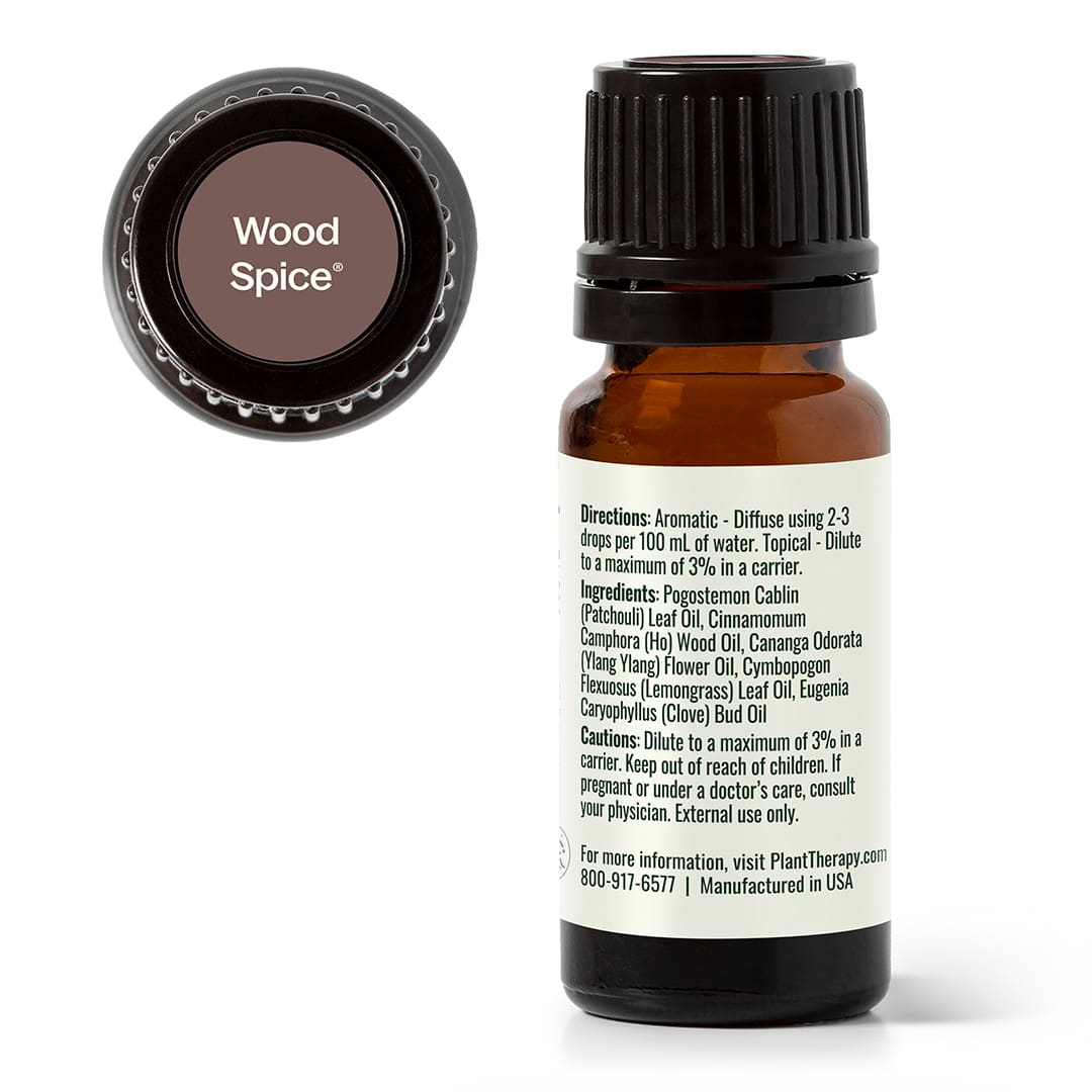 Mezcla de aceites esenciales de especias de madera