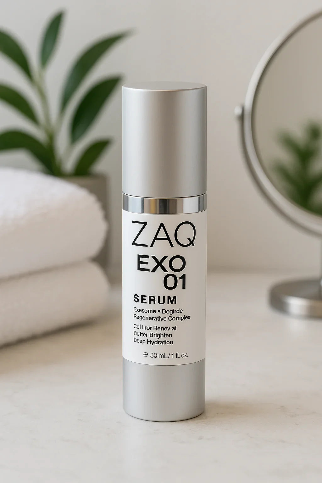 ZAQ EXO 01 Exosome & Peptide Serum – Cellular Regeneration, Skin Barrier Repair & Deep Hydration