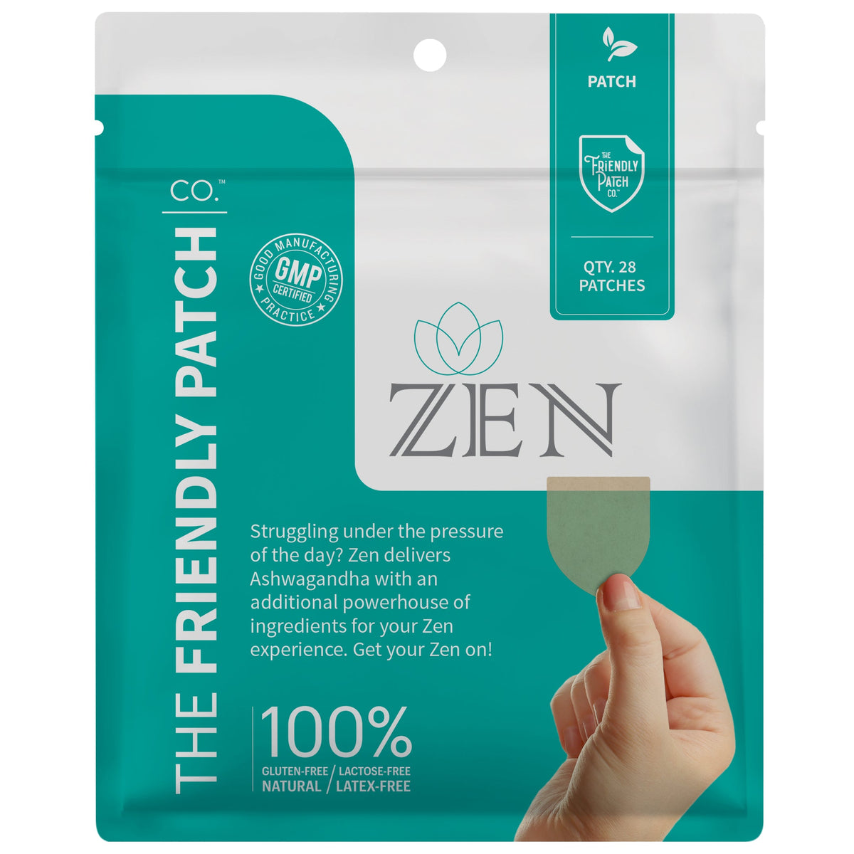 Zen - Relájate y déjate llevar con Ashwagandha - 28 parches
