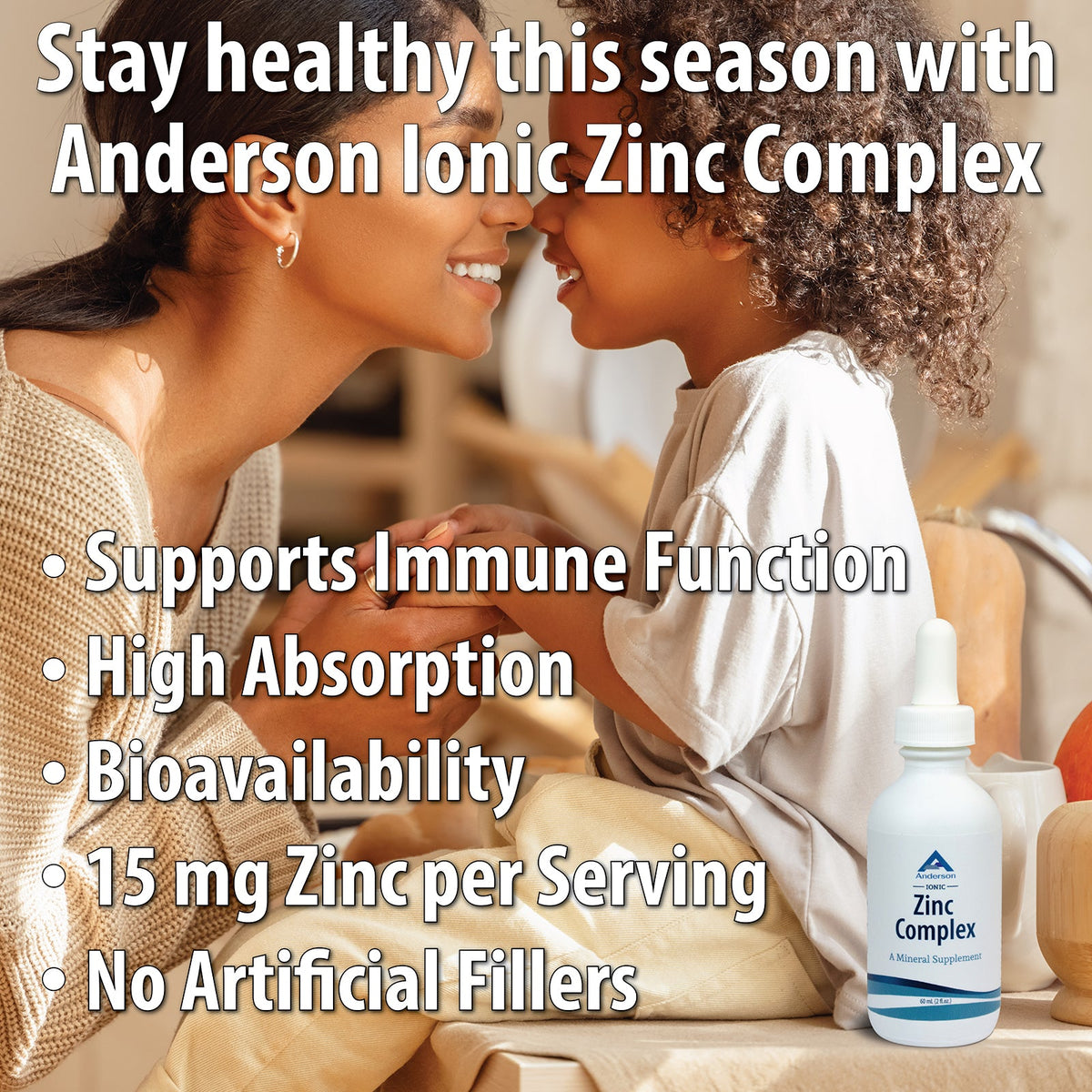 Anderson Ionic Zinc Complex 60 mL (2 fl.oz.)