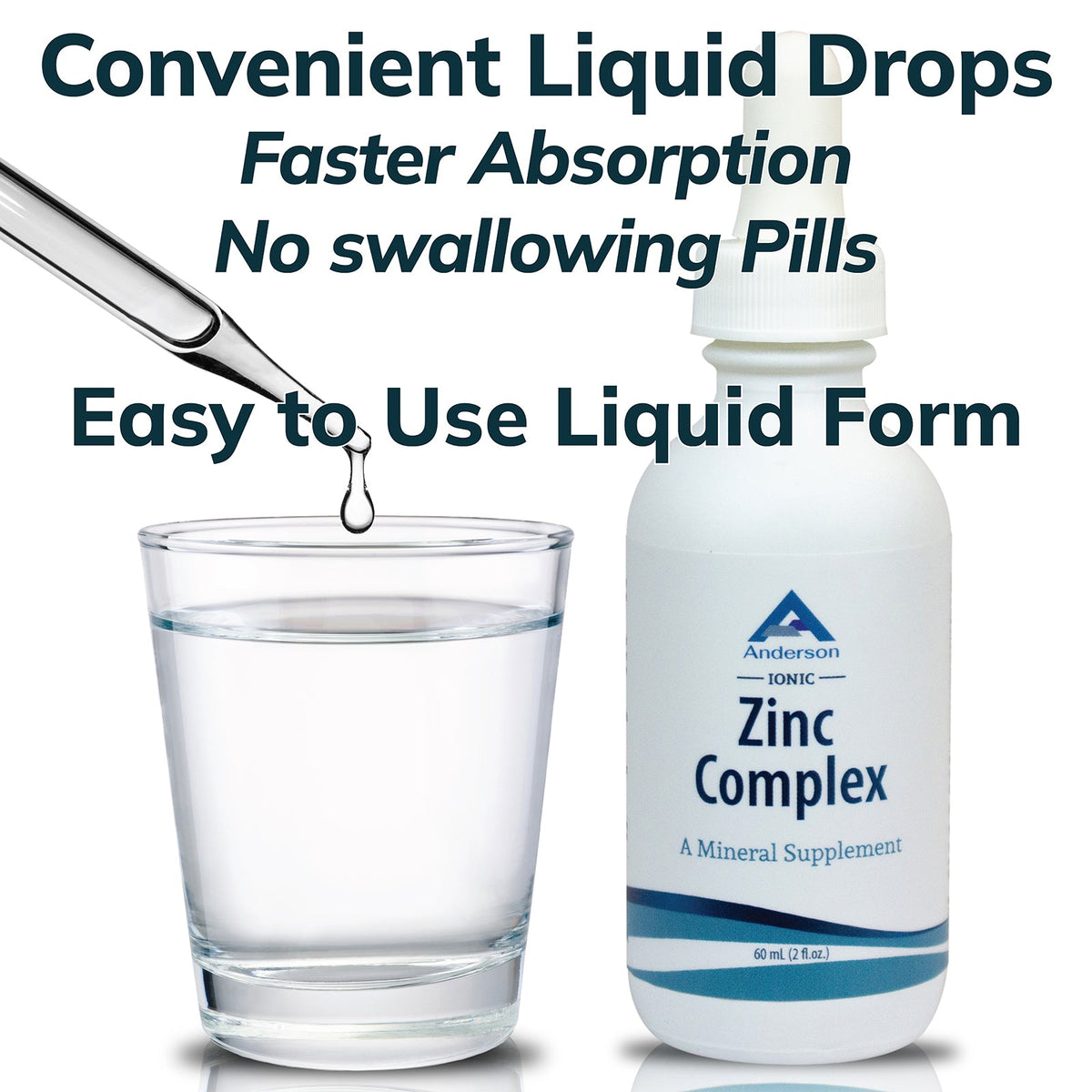Anderson Ionic Zinc Complex 60 mL (2 fl.oz.)