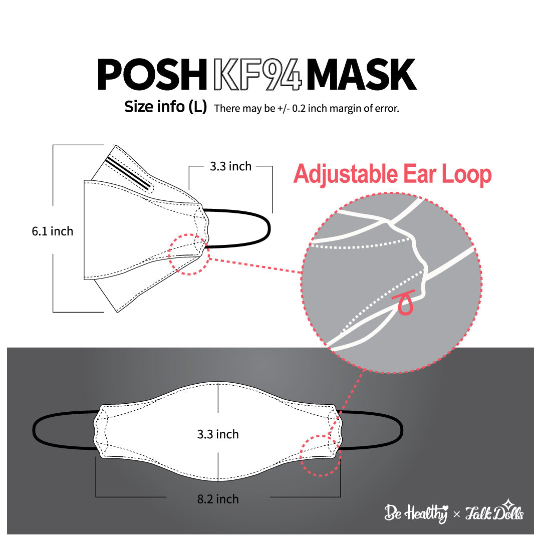 POSH KF94 Mask Palm Springs (A05)