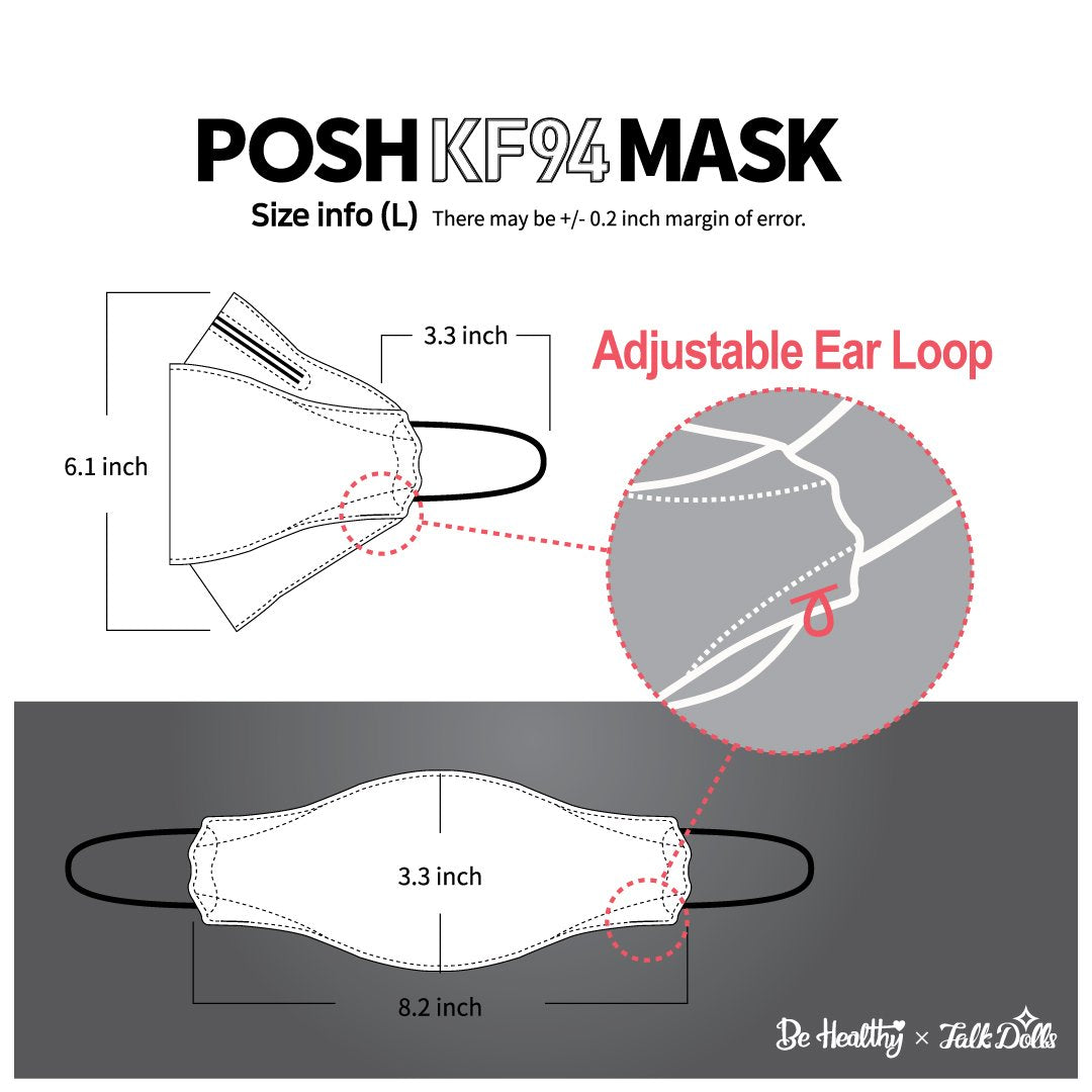 POSH KF94 Mask Niagara Falls (B05)