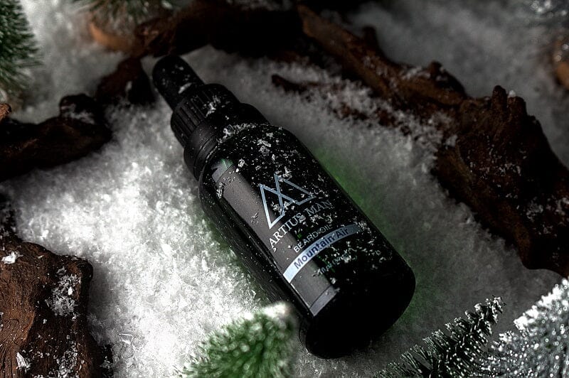 Mountain Air Beard Oil – Fresh Pine & Mint Beard Conditioning Oil (1 oz)