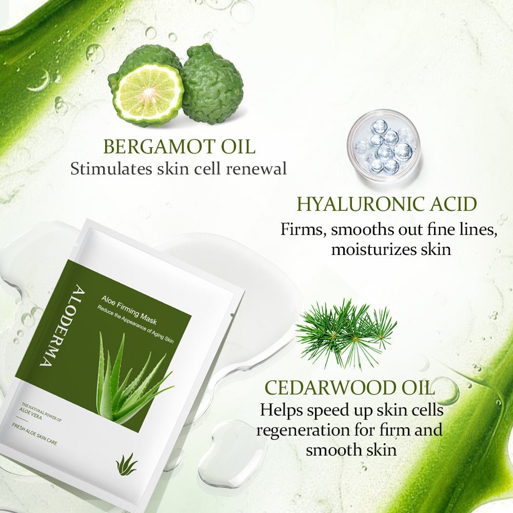 Mascarilla reafirmante de aloe (caja de 5)