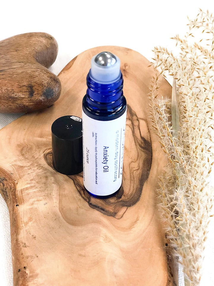 Bolígrafo para la ansiedad / Aceites esenciales orgánicos para la ansiedad / Ansiedad y depresión / Butter Me Up Organics