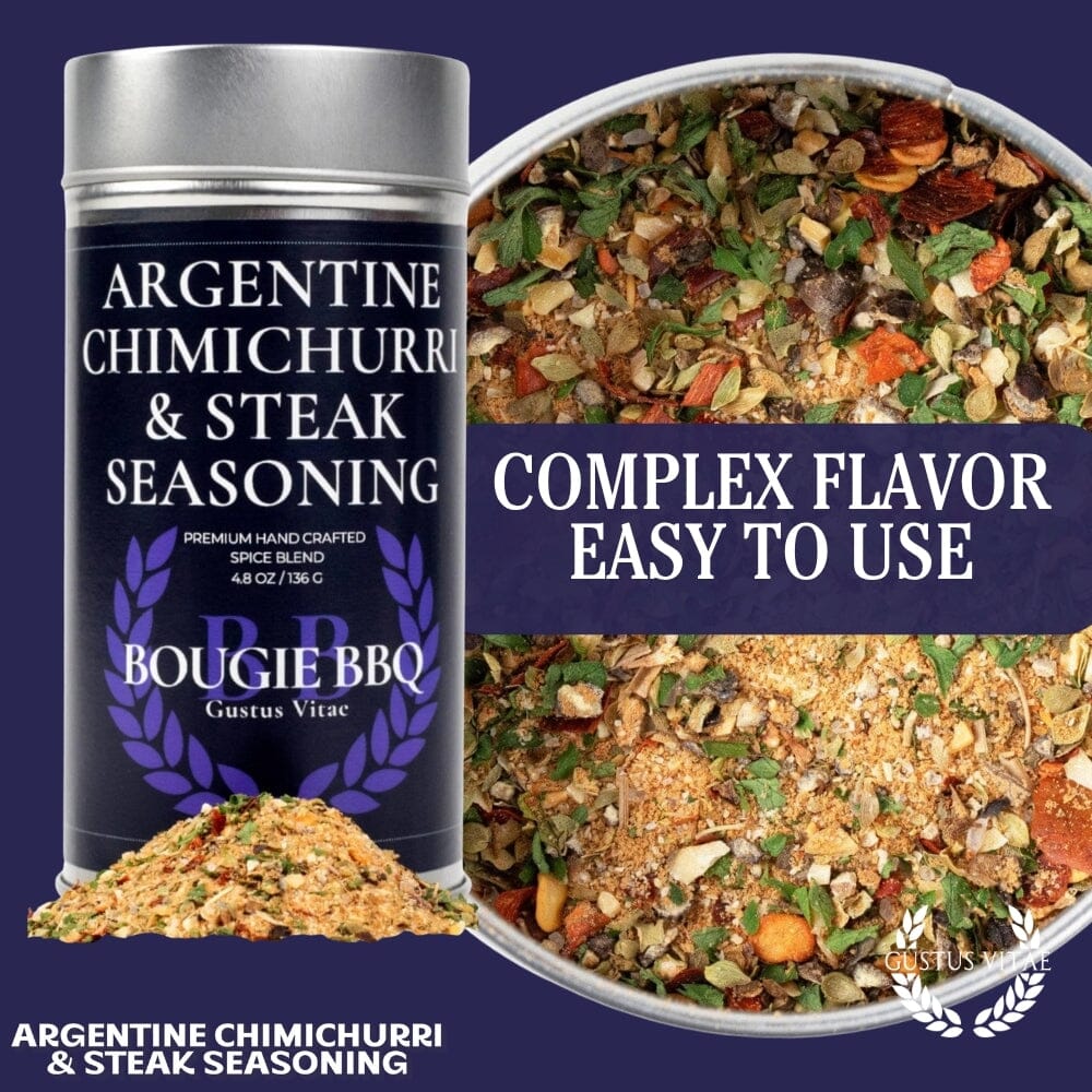 Chimichurri argentino y condimento para bistec