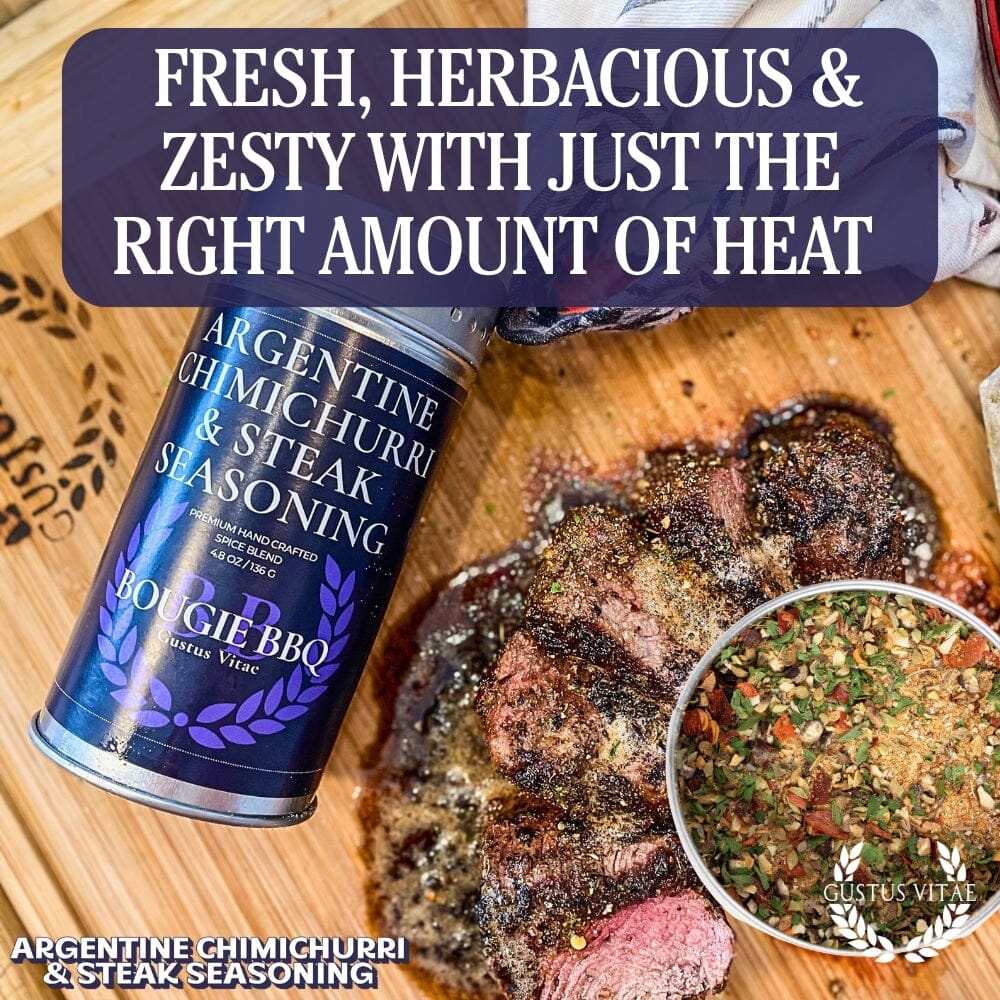 Chimichurri argentino y condimento para bistec