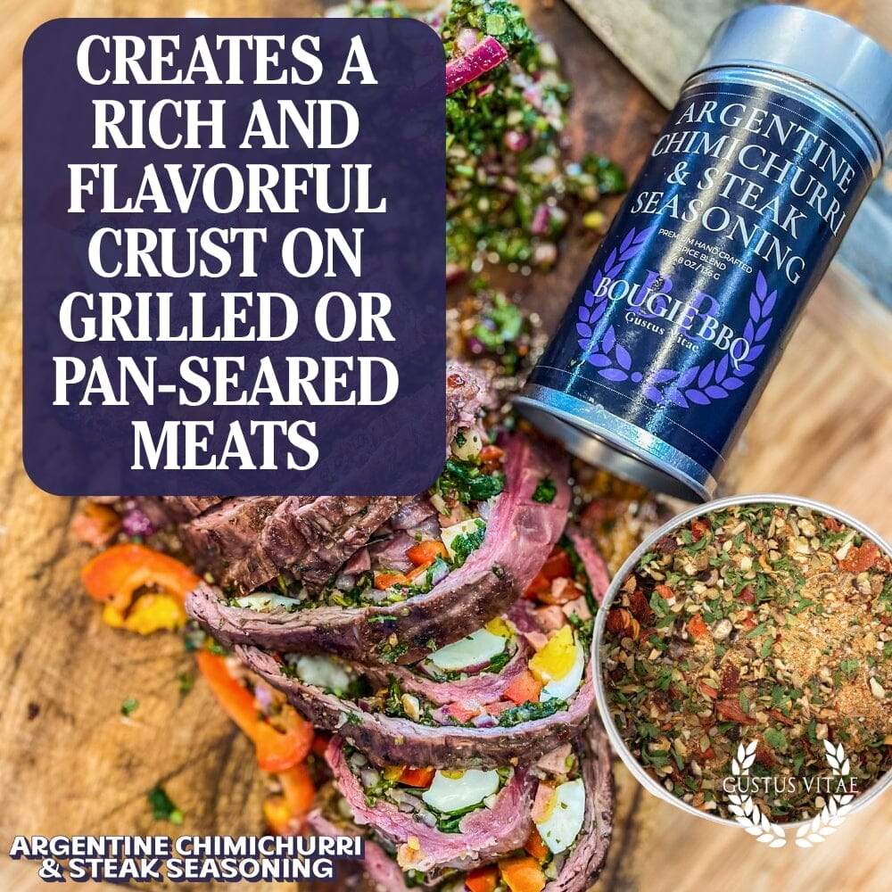 Chimichurri argentino y condimento para bistec