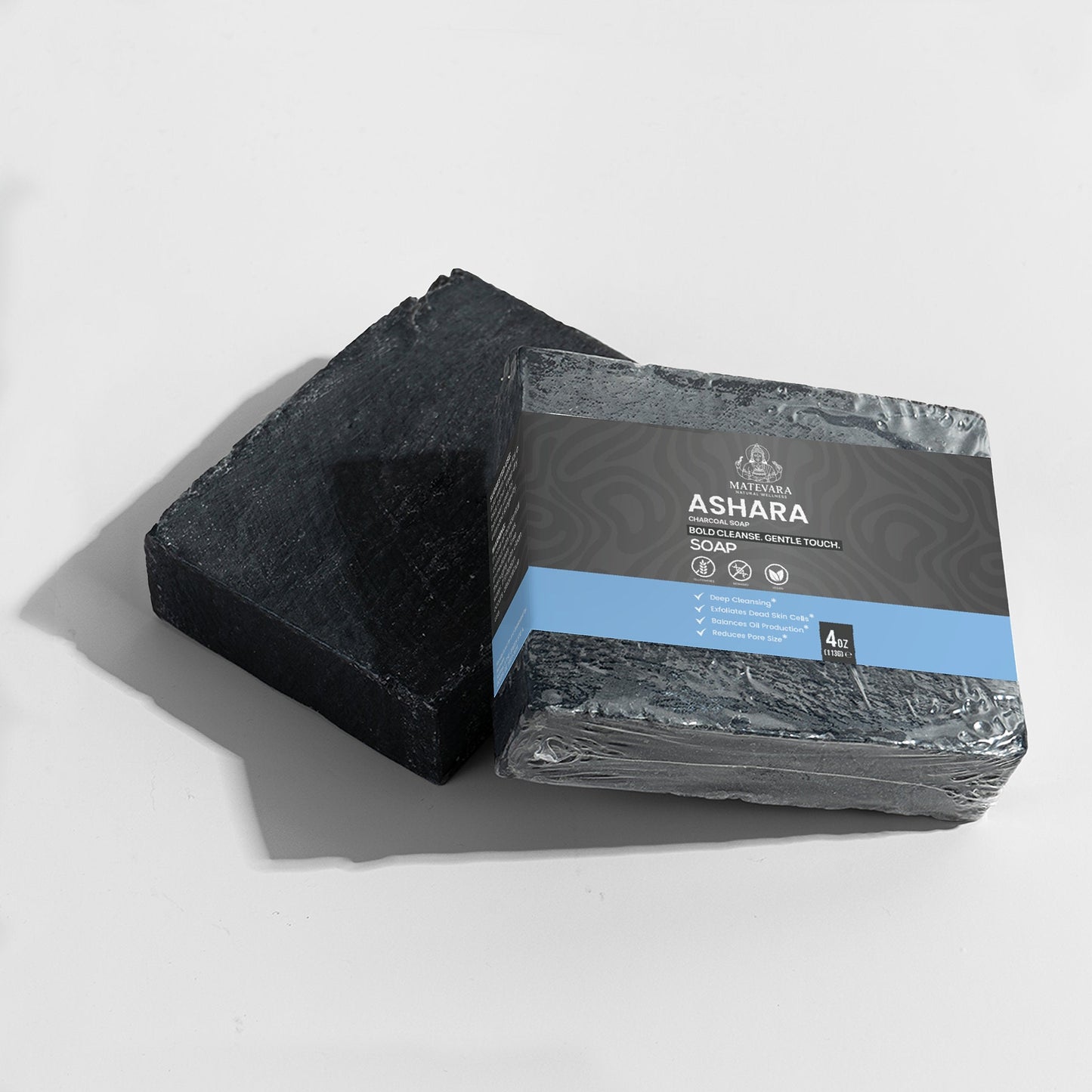 Ashara Activated Charcoal Cleansing Bar |