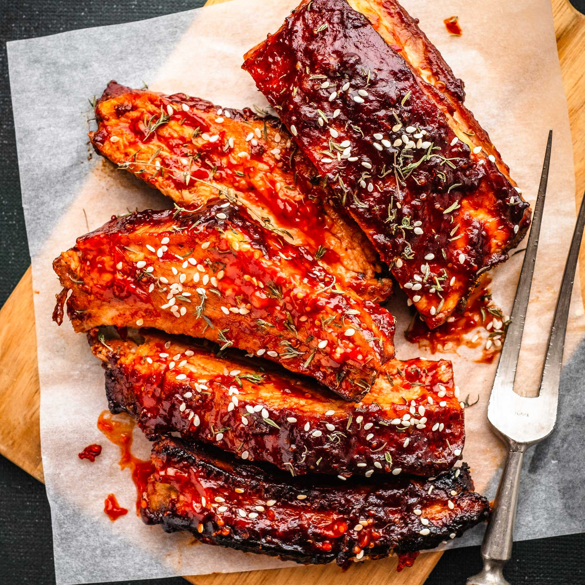Small Batch Sticky Asian Baby Back Ribs – Pasture Raised 2-Rack BBQ Bundle | 4lbs