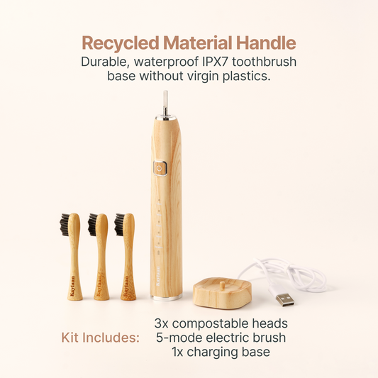 Kaylaan Bamboo Electric Toothbrush
