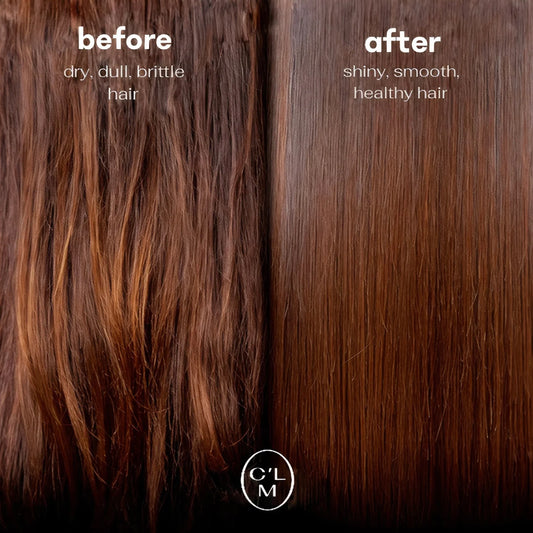 CLM Restorative hair mask with hydrolyzed keratin and avocado oil Supreme Repair