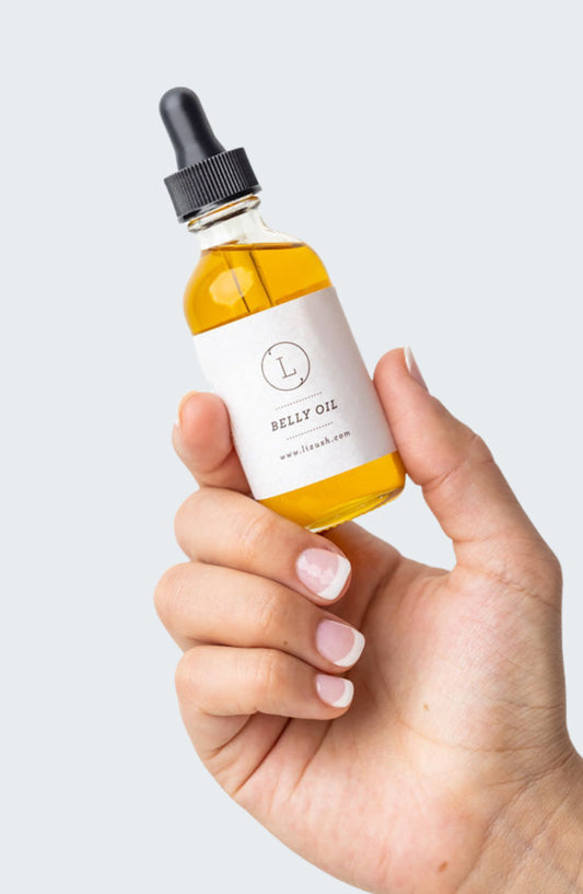 Belly Oil, Natural Stretch Marks Oil, Pregnancy Skin Care