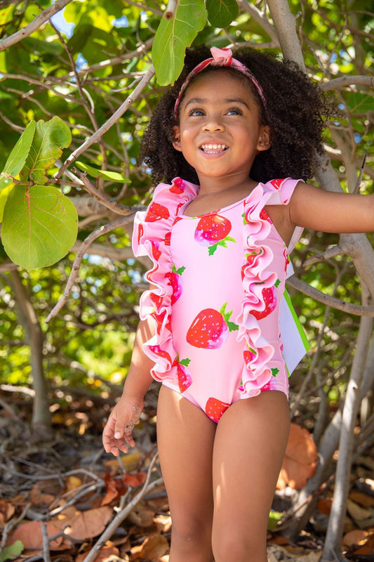 Berry Seascape One Piece Swimsuit | Daily Health & Beauty