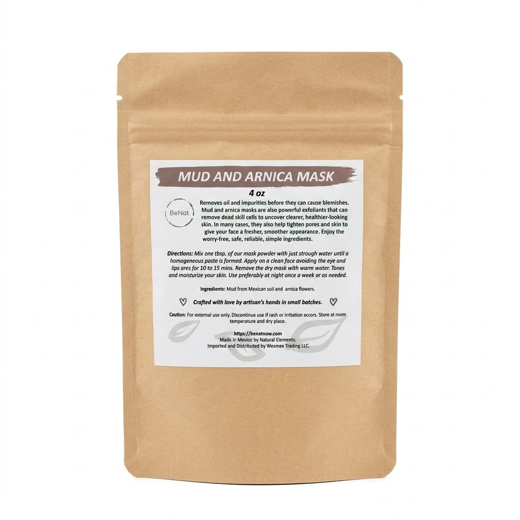 Mascarilla de Barro y Árnica
