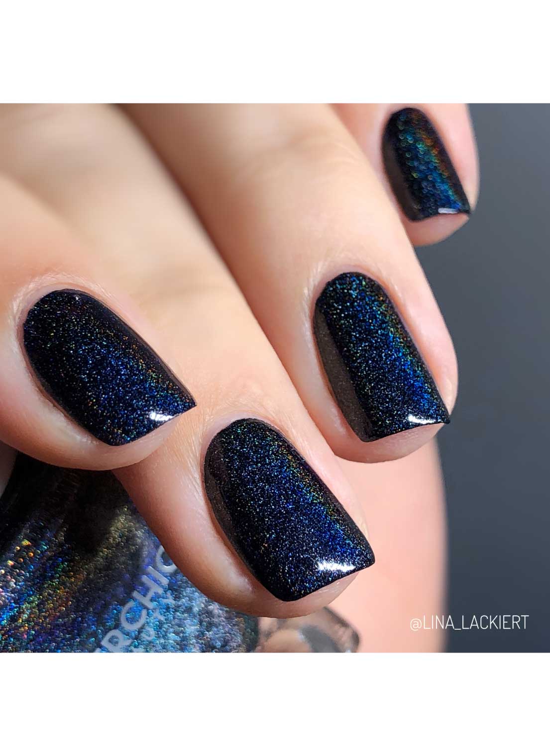 Say BOO and Scary On - Holographic Polish