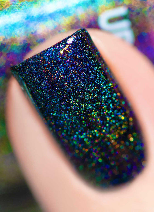 Say BOO and Scary On - Holographic Polish
