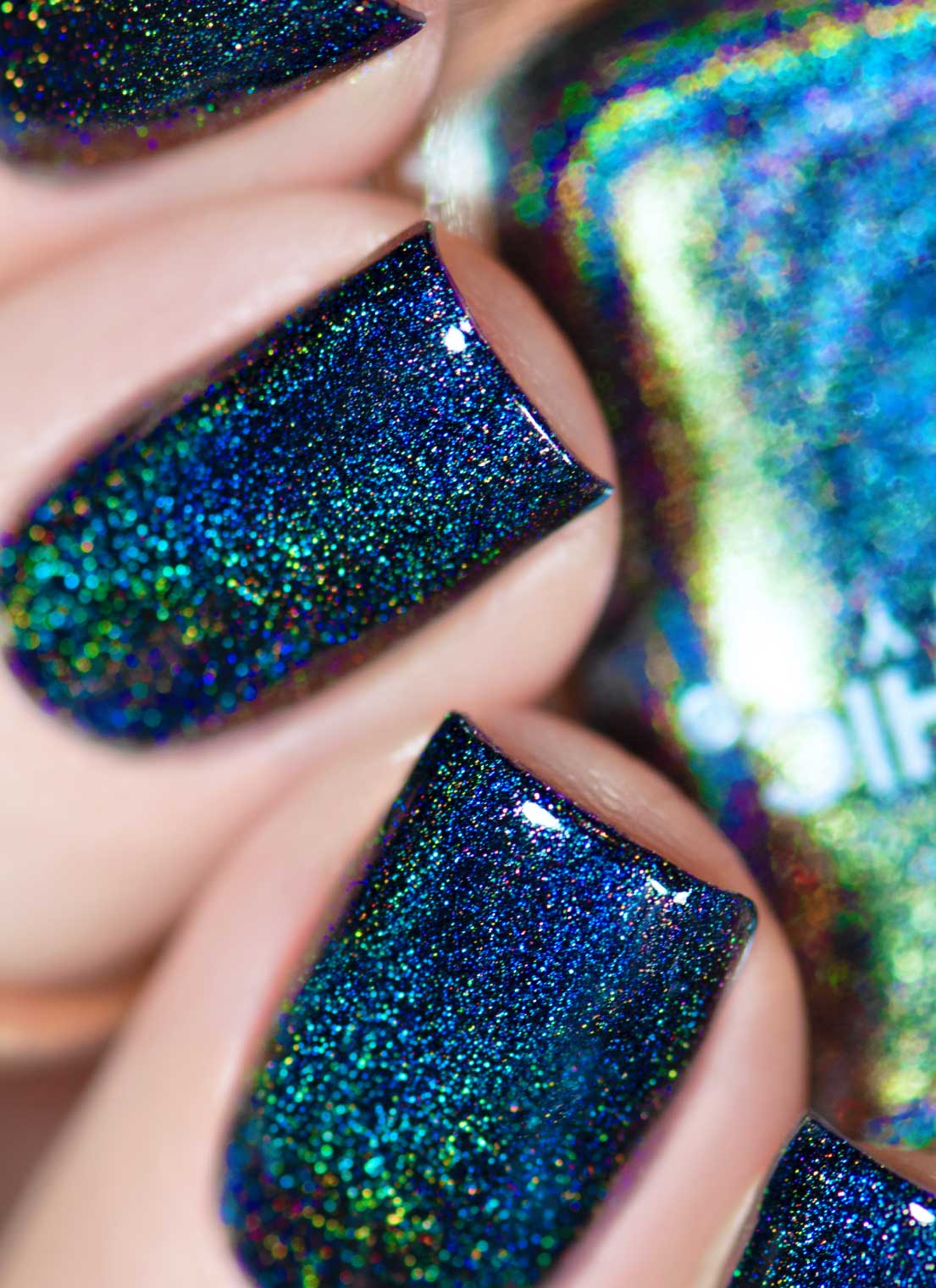 Say BOO and Scary On - Holographic Polish